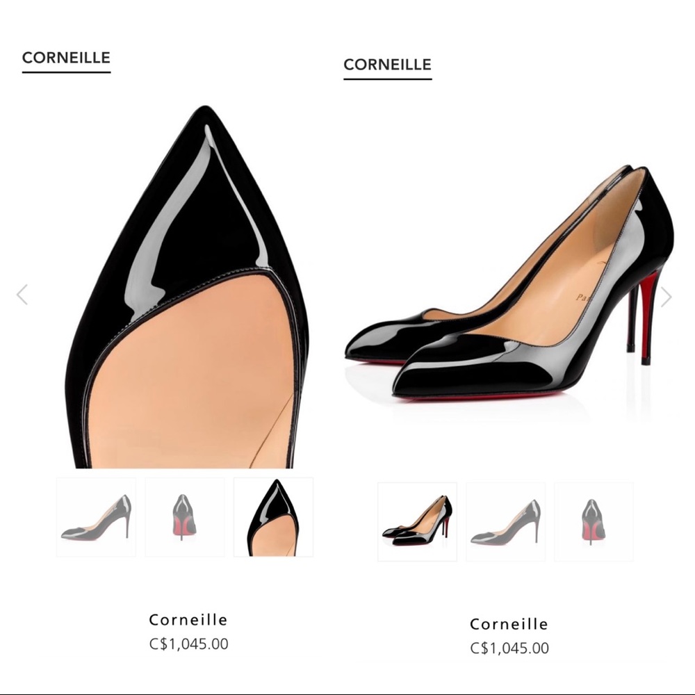 SOLD Christian Louboutin Corneille 100mm Stiletto Pump - Picture 15 of 15